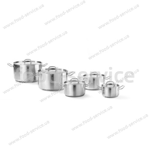 Каструля з кришкою Hendi Kitchen Line 836408 d280мм 9л